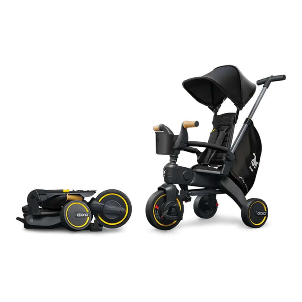 รถเข็นเด็ก Doona LIKI Trike S5  สีดำ